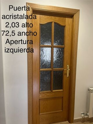 Puertas madera maciza de roble 
