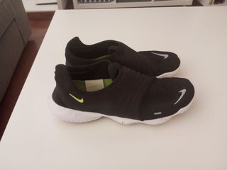 Zapatillas Nike Free Negras y Verdes