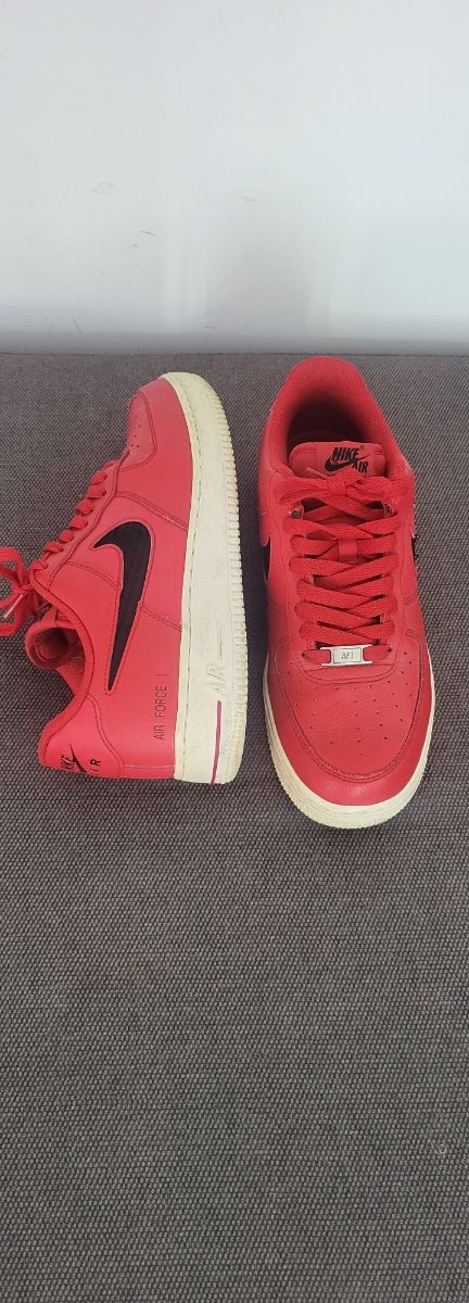 Zapatillas Nike Air Force 1 Talla 41 Rojas