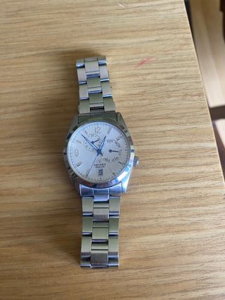 Reloj Orient ET07-C1-C Plata y Blanco