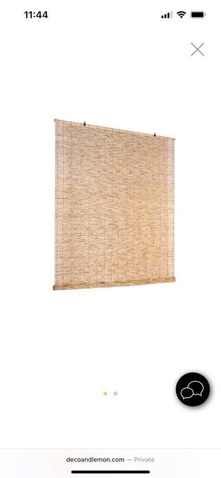 Cortina de bambú/madera 150cm
