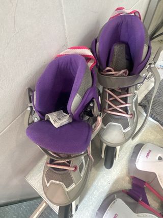 Patines Oxelo Talla 32-35 + Protecciones