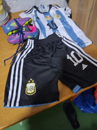Conjunto Messi Adidas Talle 10