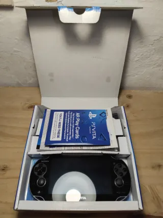 PS Vita Sony Completa Negra