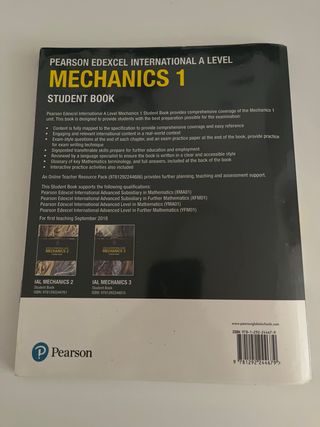 Edexcel International A Level Mathematics Mecha...