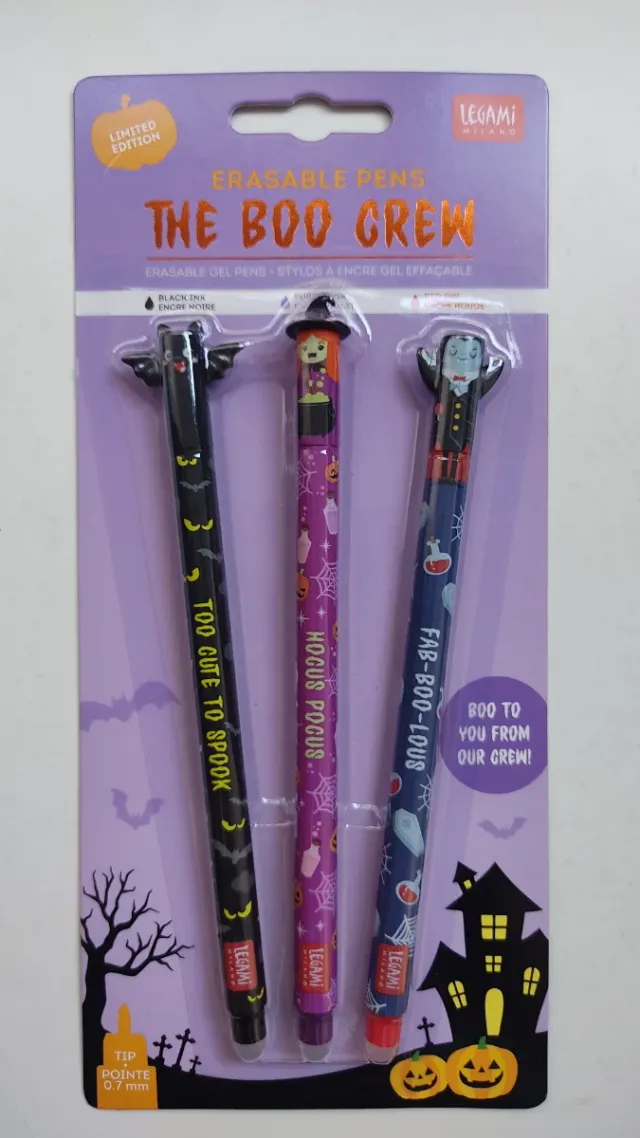 Legami Bolígrafos borrables Halloween 2024