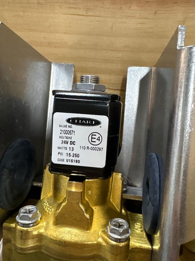 Válvula Solenoide Eléctrica 24V DC