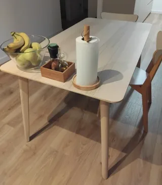 Mesa comedor madera 140x78cm
