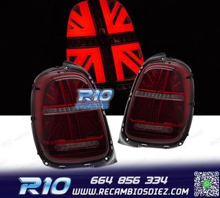 PILOTOS LED MINI COOPER F55 F56 F57 14-17 ROJO AHUMADO