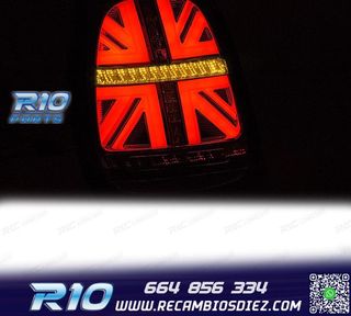 PILOTOS LED MINI COOPER F55 F56 F57 14-17 ROJO AHUMADO