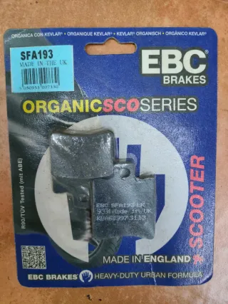 Pastillas Freno EBC SFA193 Scooter Orgánicas