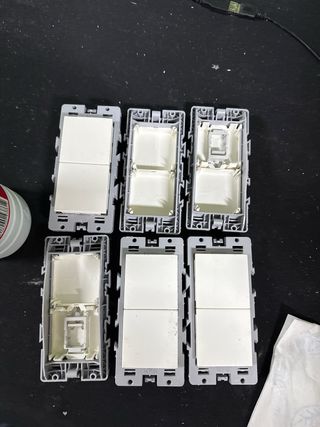 Tapa Ciega Simón 500 y RJ45 Sin Conector