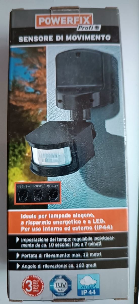 Sensor de Movimiento POWERFIX Profi