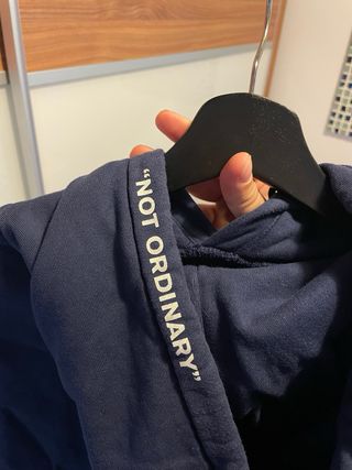 Felpa con cappuccio Replay blu