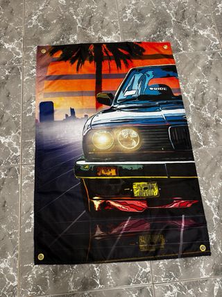 Bandera Bmw E30 Retro
