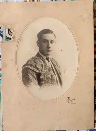 Foto antigua torero M. Granero por 
Kaulak 1920