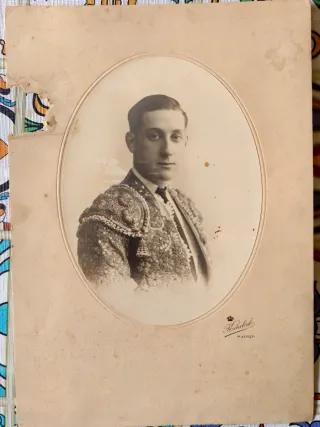 Foto antigua torero M. Granero por 
Kaulak 1920