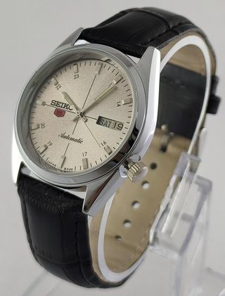 Reloj Seiko 5 Automático Vintage Plata