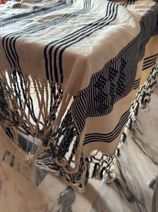 Hamaca Colombiana Beige y Negra