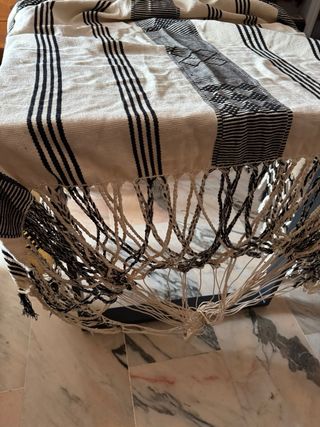 Hamaca Colombiana Beige y Negra