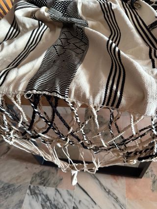 Hamaca Colombiana Beige y Negra