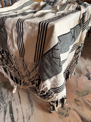 Hamaca Colombiana Beige y Negra