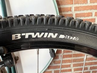 Bicicleta azul Btwin Decathlon