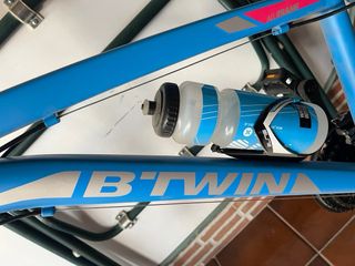 Bicicleta azul Btwin Decathlon