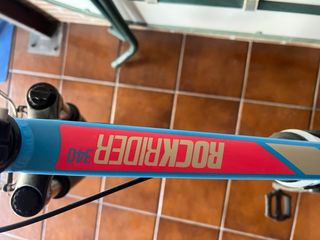 Bicicleta azul Btwin Decathlon