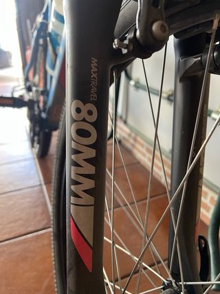 Bicicleta azul Btwin Decathlon