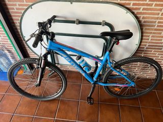 Bicicleta azul Btwin Decathlon