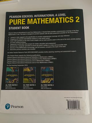 Edexcel International A Level Mathematics Pure ...