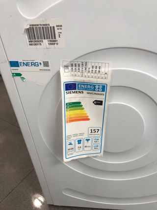 Lavadora semi nueva Siemens Blanca
