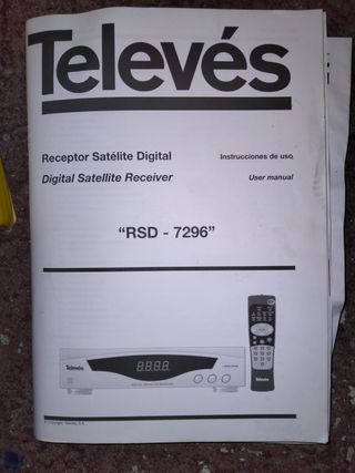 Televes RSD 7296 Receptor Satélite Digital