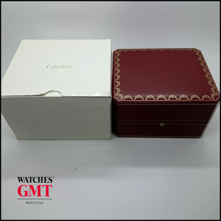 CAJA CARTIER DE PIEL ROJA 
