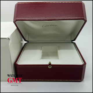 CAJA CARTIER DE PIEL ROJA 