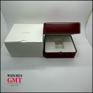 CAJA CARTIER DE PIEL ROJA 