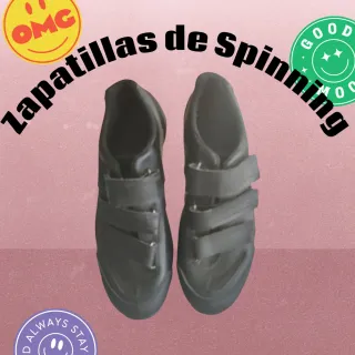 Zapatillas Spinning Negras, poco uso
