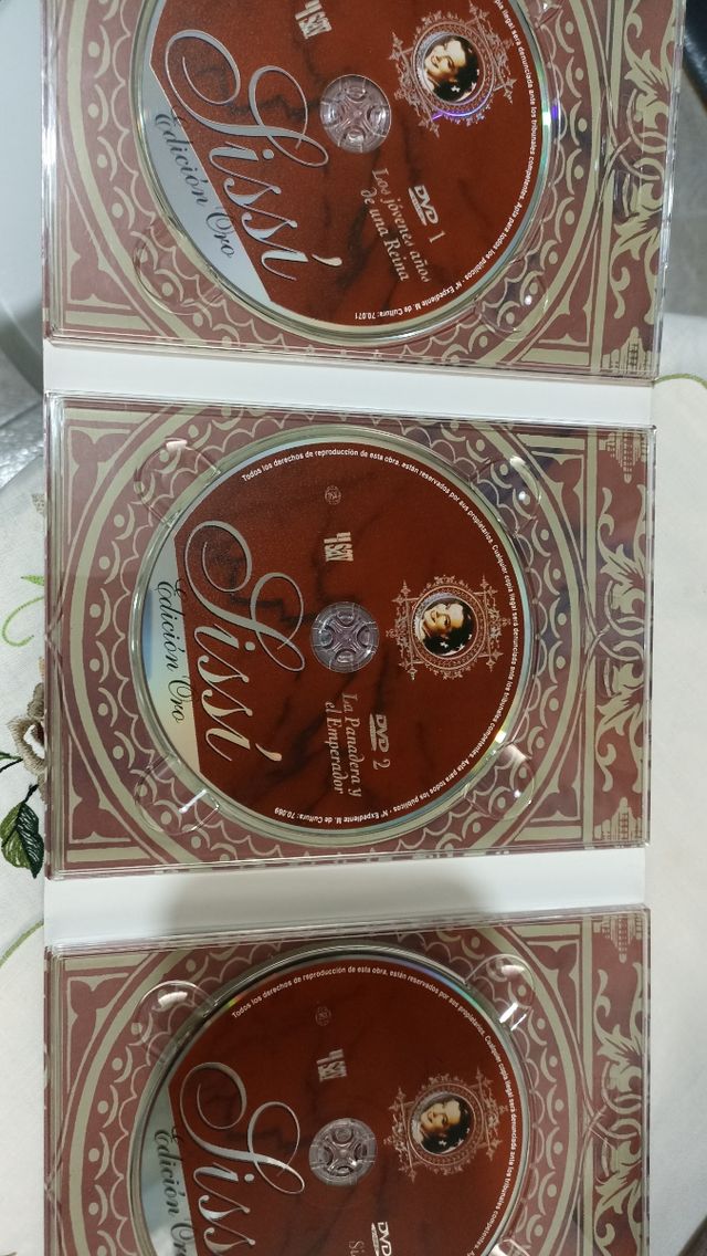 Serie Completa Sissi Edición Oro DVD