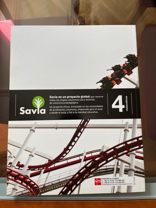 Libro de matemáticas.