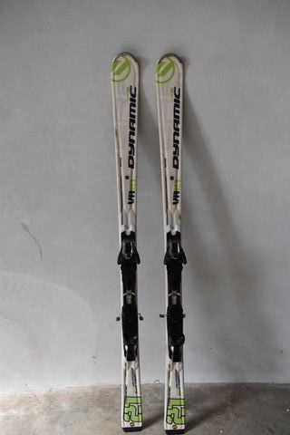 Sci discesa Dynamic 162 cm con attacchi