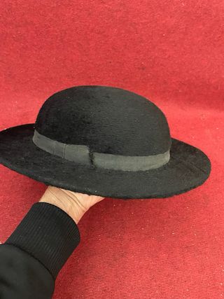 ANTIGUO SOMBRERO COPINO DE TEJA PARA SACERDOTE / C