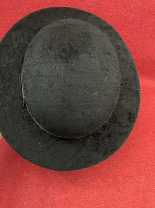 ANTIGUO SOMBRERO COPINO DE TEJA PARA SACERDOTE / C