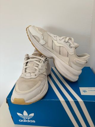 Zapatillas Adidas Blancas Beige