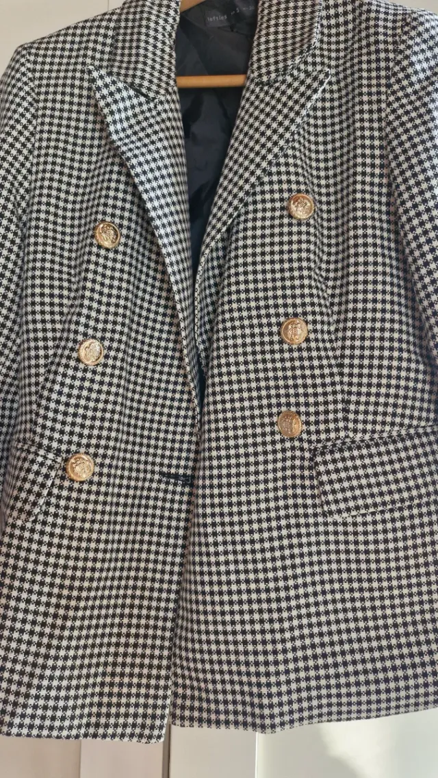 Americana cuadros Vichy S Lefties