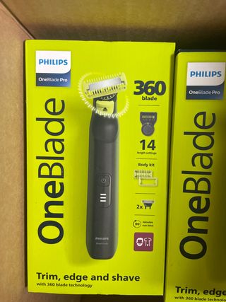 Philips OneBlade Pro 360 - Cortapelos y Afeitadora