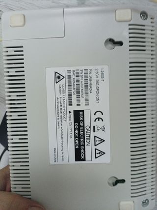 Router Voz Alarma Ethernet Conexión