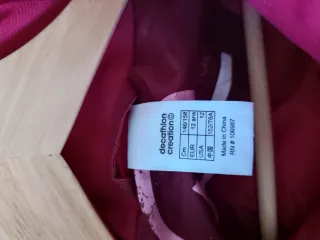 Mono de esquí Decathlon burdeos 12 años