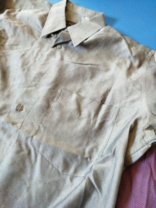 2 Camisas Hombre Manga Larga Talla L