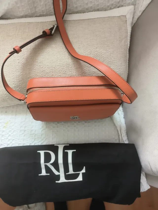 Bolso Ralph Lauren Naranja